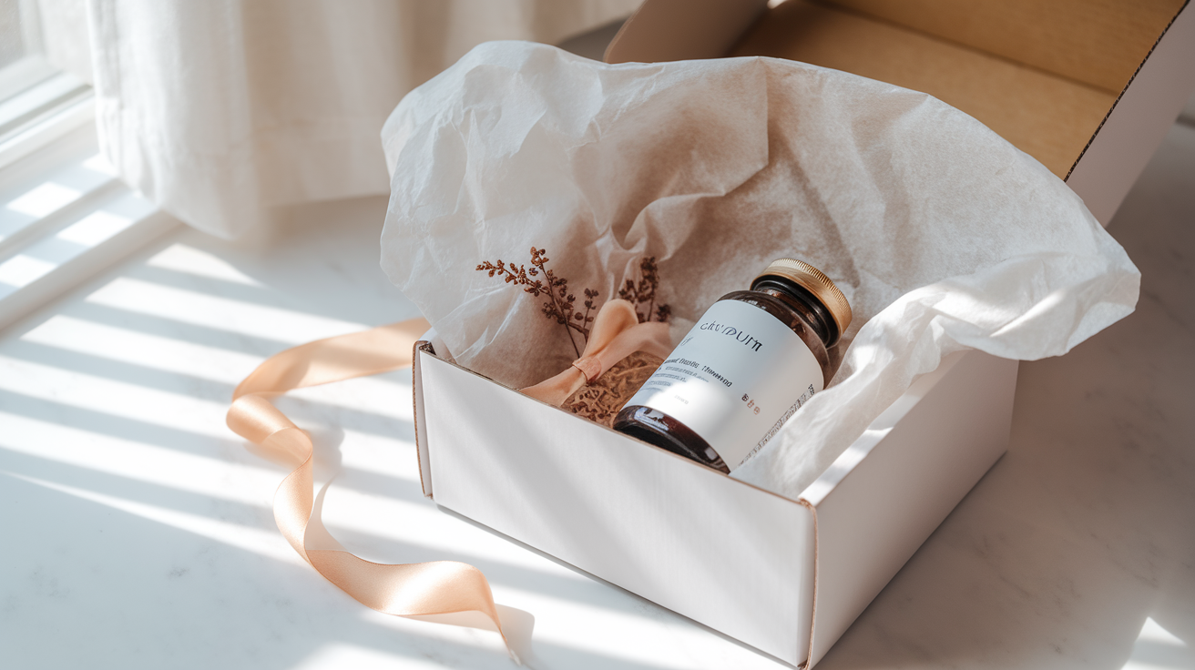 Balení CardioVital Plus připravené k odeslání